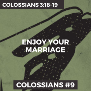 Colossians #9 – Enjoy Your Marriage